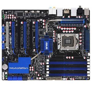 ASUS P6T WS REVOLUTION, 1366/X58, ICH10R,Triple DDR3/1333,6xPCIe2.0/16,nF200,6xSATA2/RAID,2xSAS/RAID,2x eSATA,2xGLAN,ATX