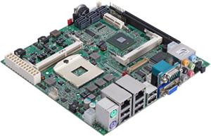 Commell LV-67FXD,CPU i3/i5/i7 mobil,VGA,DVI,2xGbe,6xSATAI,10xUSB,PCI-e 16x,PCIe mini,SO-DIMM DRR3mini-ITX