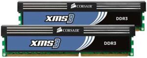 8GB (2x4GB Kit) DDR3/1333 DIMM CORSAIR XMS3 CL9 (9-9-9-24), chladi�