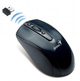 Genius Navigator 820/ bezdr�tov� 2.4GHz/ 1200 dpi/ USB/ �ern�