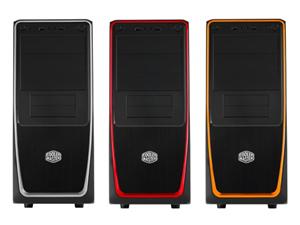 CoolerMaster case miditower Elite 311,ATX,black-red, bez zdroje