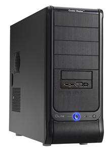 CoolerMaster case miditower Elite 330U,ATX,all in black,bez zdroje
