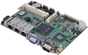 Commell LE-376C 3.5" miniboard Intel� AtomTM D525,3xGbe,1xPCIe mini,CF,2xSATAII,CF,SO-DIMM DDR2/667