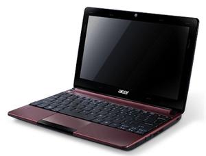 ACER Aspire One D270-26Drr Atom N2600/1GB/320GB/10.1"LED matn�/BT/WL/Cam 0.3MP/W7S/Red