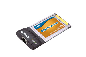 D-LINK DGE-660TD, Gigabit PCMCIA 32bit,UTP,10/100/1000